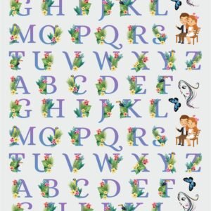 Premium UV DTF Stickers In Alphabets - Durable & Waterproof