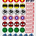 🦸‍♂️ Avengers Superhero Logo Stickers | UV DTF Stickers