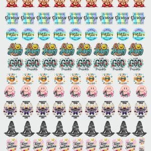 Inspirational Quote Stickers | UV DTF Transfer Decals