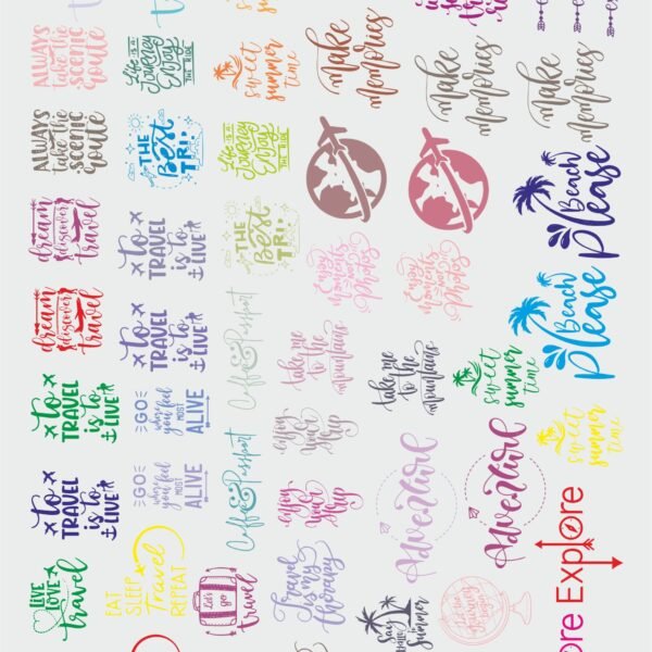 Decorative Borders & Border Style | Stickers In UV DTF & EP Metal