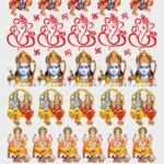 Shri Ram, Hanuman, Radha Krishna, & Ganesh UV DTF Stickers🎨🕉️📿🔱