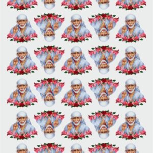 Shirdi Wale Sai Baba UV DTF Stickers 🌸🪔