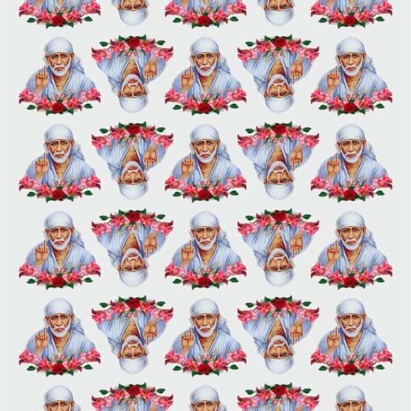 Shirdi Wale Sai Baba UV DTF Stickers 🌸🪔
