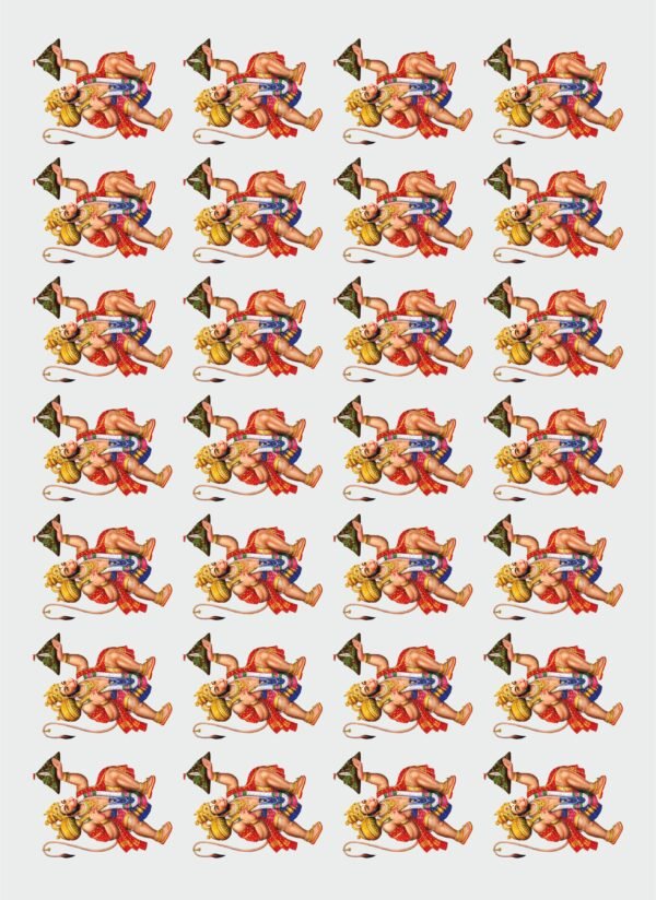 Hanuman Jii (Bajrang Bali) Stickers | UV DTF