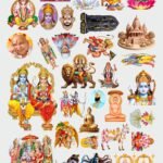 All Hindu Gods Sticker's Pack | UV DTF Stickers | Bhakti Edition - Vedic God Sticker 🌸✨