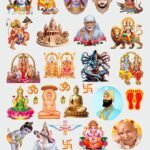 All Hindu Gods Sticker's Pack-2 | UV DTF Stickers | Bhakti Edition - Vedic God Sticker 🌸✨