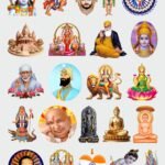 All Hindu Gods Sticker's Pack-5 | UV DTF Stickers | Bhakti Edition - Vedic God Sticker 🌸✨