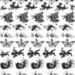 Premium Butterfly EP Metallic Stickers In Golden, Silver, Rose Gold, Copper, Black, & Chrome Stickers | Special For Die Cut & Resin Art Edition-6