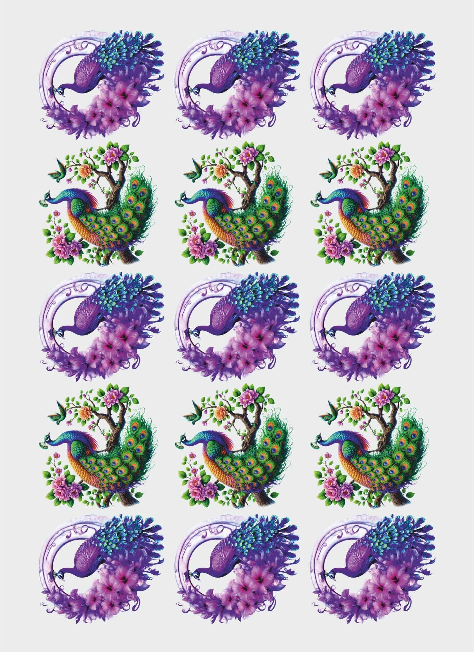 🦚✨UV DTF Peacock Stickers IN Bird Collection-3 | Vibrant, Waterproof, & Durable 🦚✨UV DTF Peacock Stickers IN Bird Collection-4 | Vibrant, Waterproof, & Durable