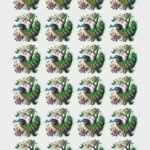 🦚✨UV DTF Peacock Stickers IN Bird Collection-6 | Vibrant, Waterproof, & Durable