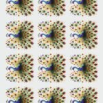 🦚✨UV DTF Peacock Stickers IN Bird Collection-7 | Vibrant, Waterproof, & Durable
