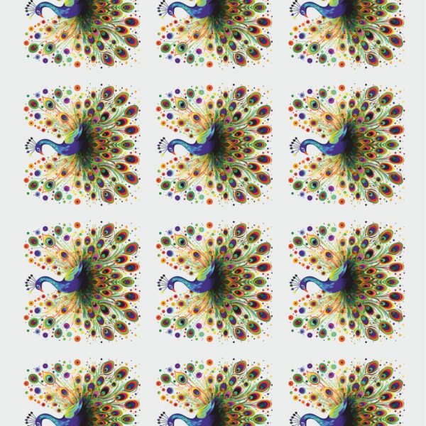 🦚✨UV DTF Peacock Stickers IN Bird Collection-7 | Vibrant, Waterproof, & Durable