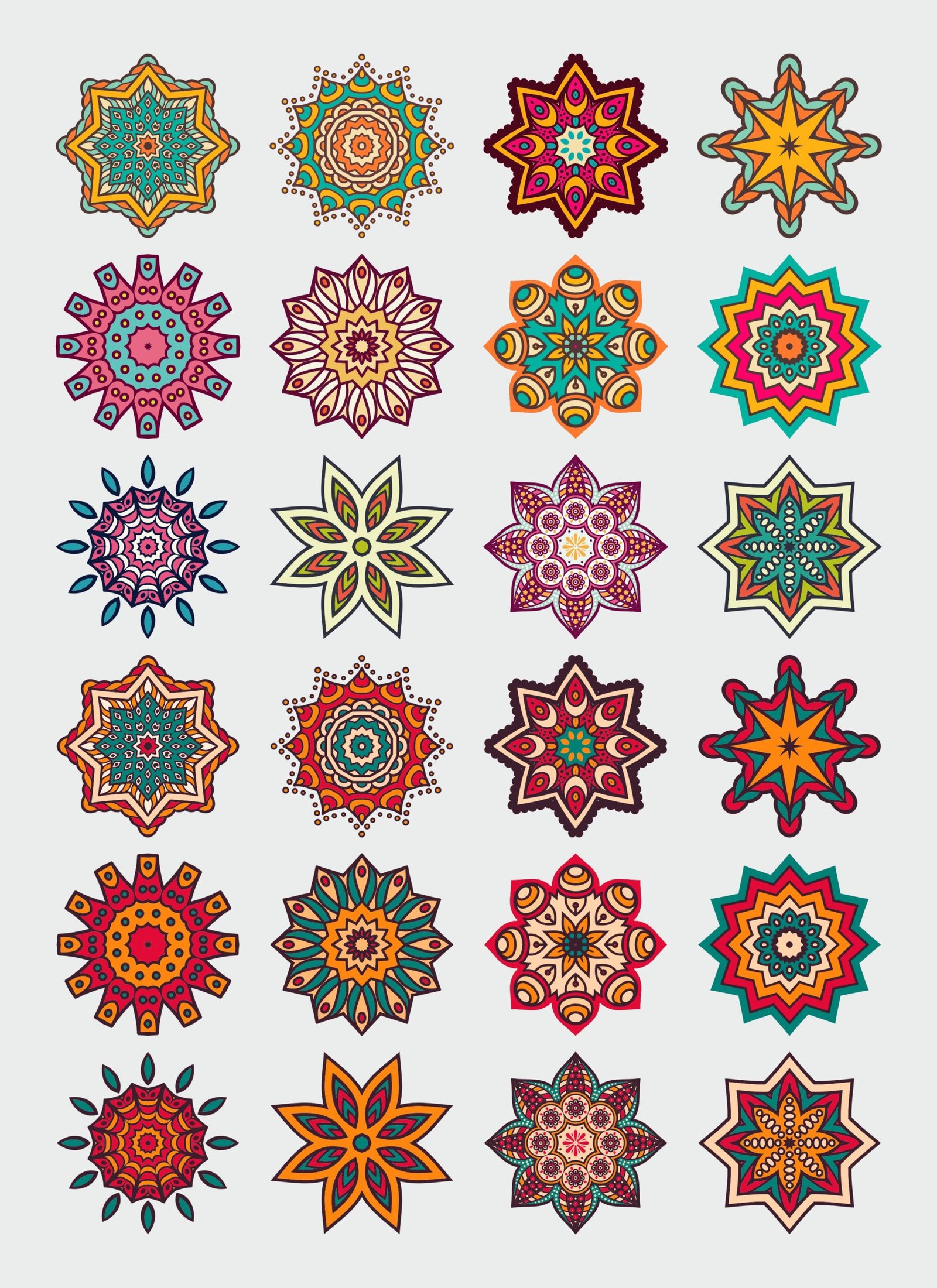 Mandala Art UV DTF Sticker Collection – Vibrant, Waterproof & Durable Mandala Art UV DTF Sticker Collection – Vibrant, Waterproof & Durable