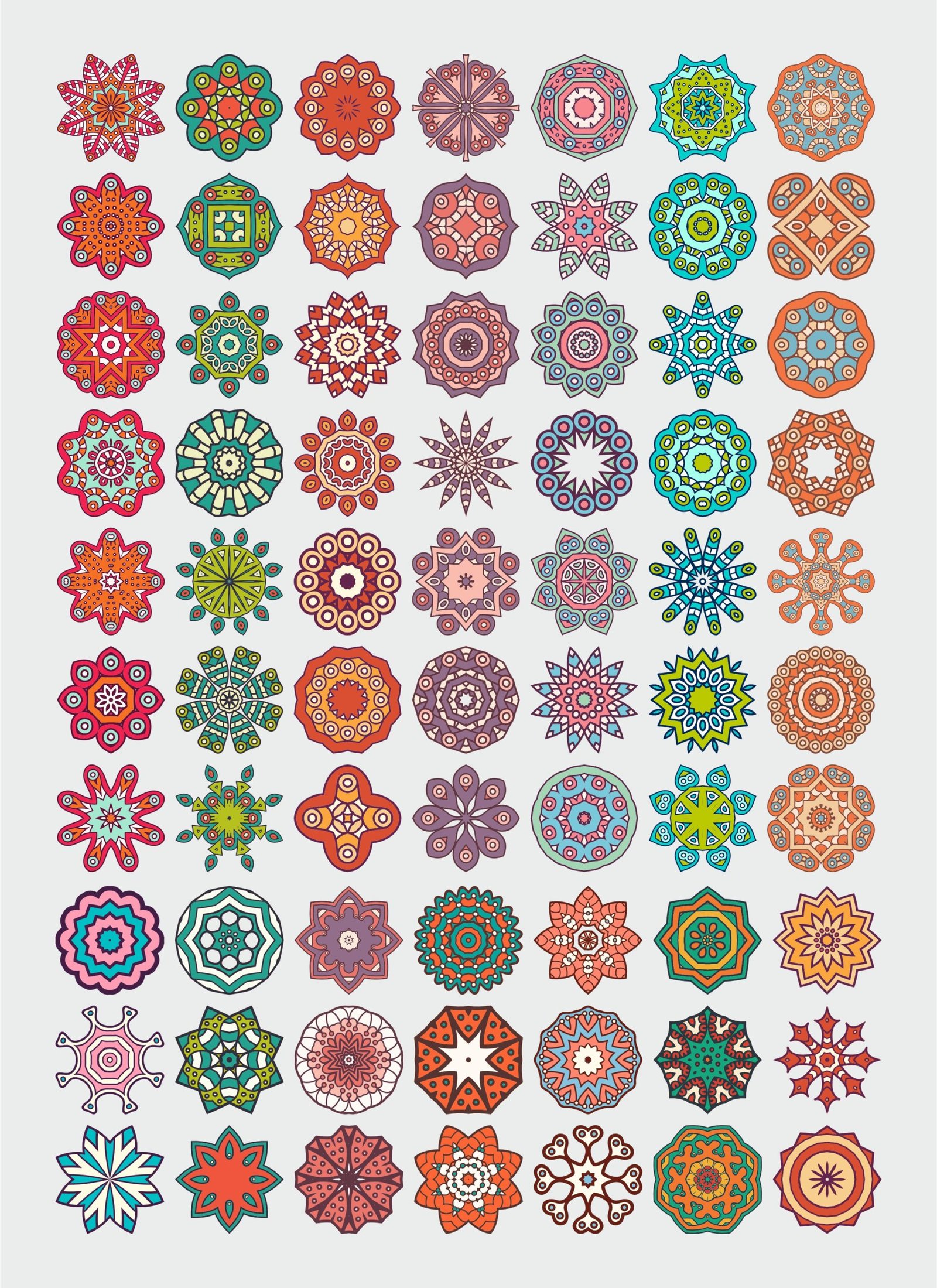 Artistic Mandala UV DTF Stickers Collection – Glossy, Waterproof & Versatile🌀✨ Artistic Mandala UV DTF Stickers Collection – Glossy, Waterproof & Versatile🌀✨