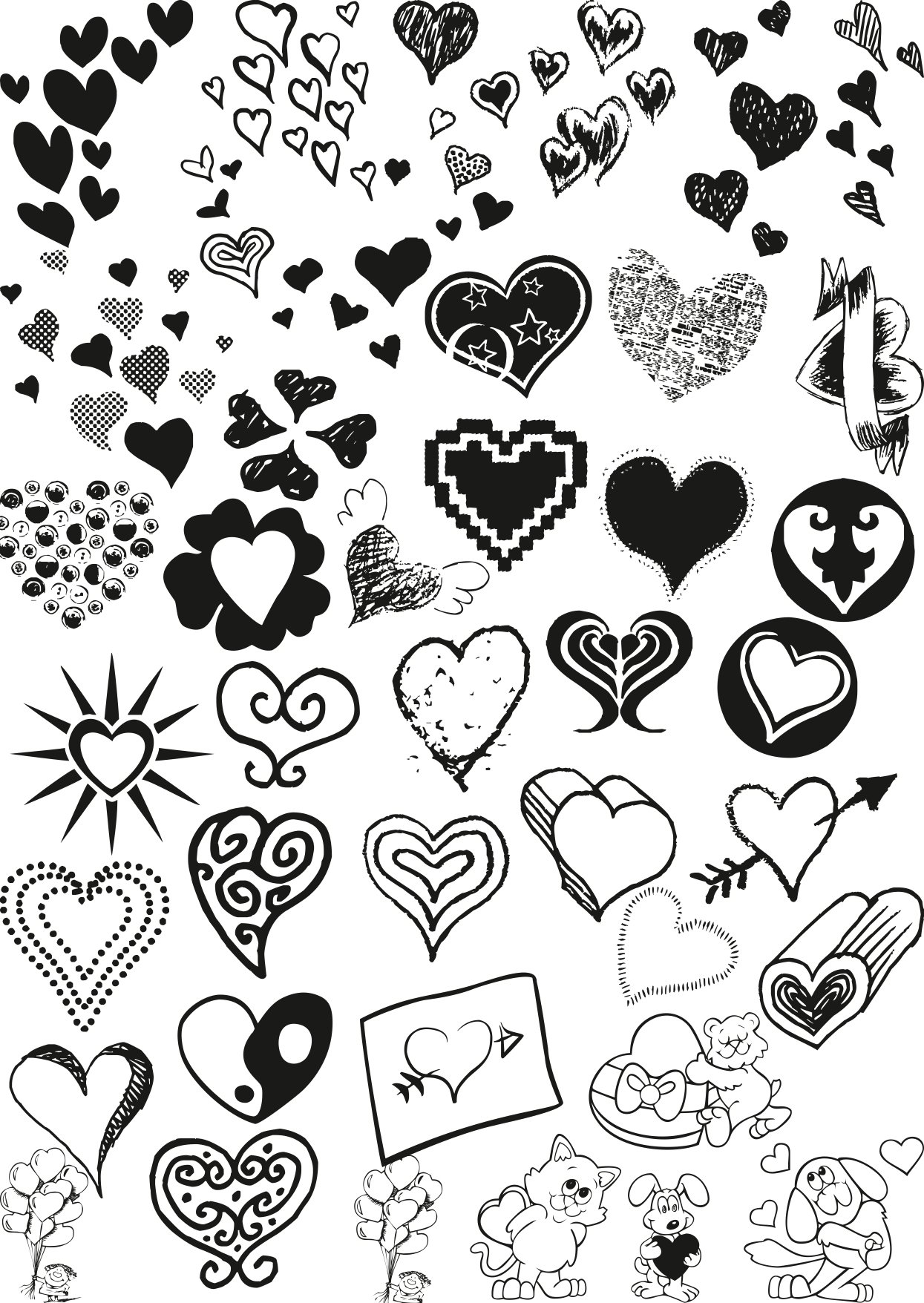 Elegant Valentines EP Metal Stickers | Affection, Romance & Hearts