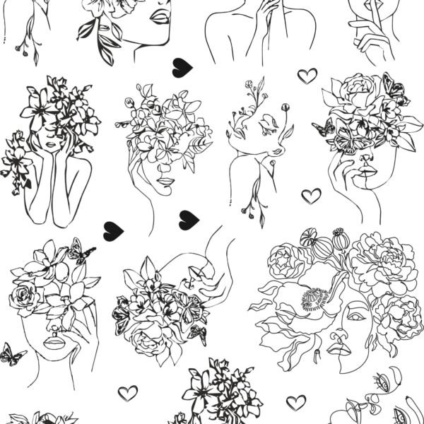 Royal, & Luxury Electroplated Metallic Stickers Sheet Of Feminine | Stylish, & Adorable🎀✨