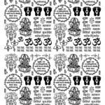 Matacharan, Mantra, Ganesh, & Om More... Deepawali Collection EP Metal Stickers Sheets Rose 90 & 120 Microns🕉️📿