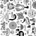 9th Sheets All Diwali EP Metal Stickers – Matacharan, Designable Diya, Crackers & More 🎆🕉️