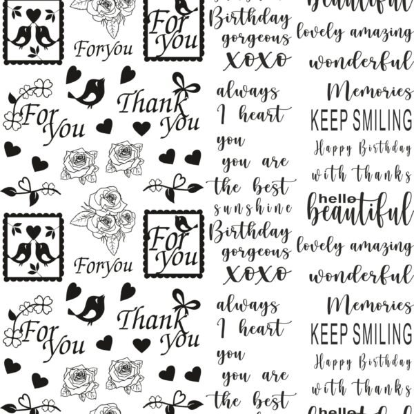 Premium EP Metal Stickers of Inspiring Quotes & Flowers – Durable, Waterproof & Long-Lasting Style 🛡️💧