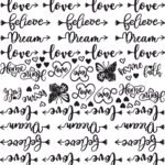 Romantic EP Metal Stickers with Love Quotes – Strong, Scratch Resistant, Waterproof & Perfect for Gifting❤️