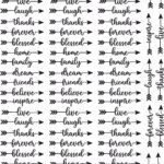 Romantic EP Metal Stickers with Love, Inspire Quotes – Strong, Resistant, & Perfect for Gifting❤️✨