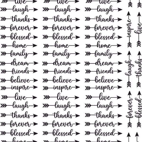 Romantic EP Metal Stickers with Love, Inspire Quotes – Strong, Resistant, & Perfect for Gifting❤️✨