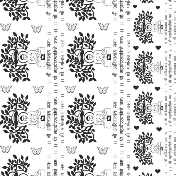 Gold & Silver Mantra EP Metal Stickers – Eternal Devotion, Lasting Shine ✨🌸