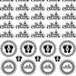 Prosperity & Light – Gold & Silver Diwali EP Metal Stickers – Matacharan, Swastik & Quotes🔱🙏