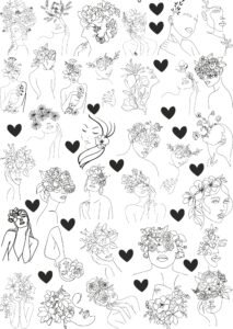 Imperial & Expensive EP Metal Decals Sheet Of Feminine | Fashionable, & Adorable✨🎀