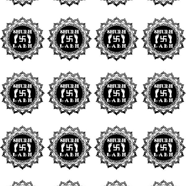 Custom Single Design Sticker Sheet – Sleek, Stylish & Unique In Rose Gold & Copper 🪔🌸