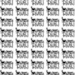 Happy Diwali In Premium Font Luxury Single Design Sticker Sheet – Crafted for Lasting Impressions💖🪔