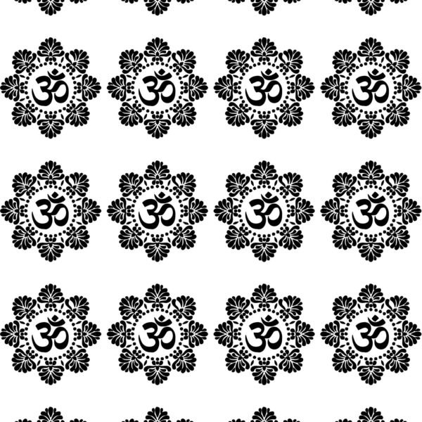 Sacred Text Om With Rangoli Art EP Metal Sheets– Individual Design Stickers 🕉️📿