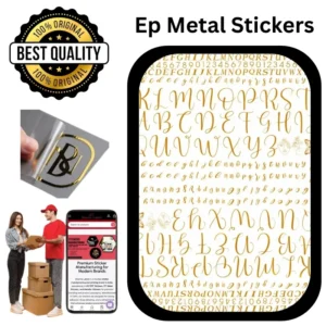 Premium Alphabet stickers