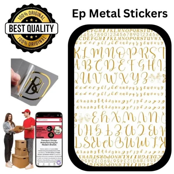 Premium Alphabet stickers