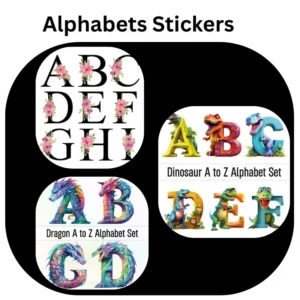 Alphabets Stickers
