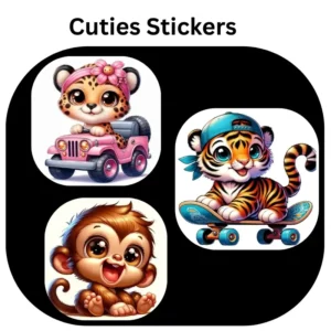 Cuties Stickers