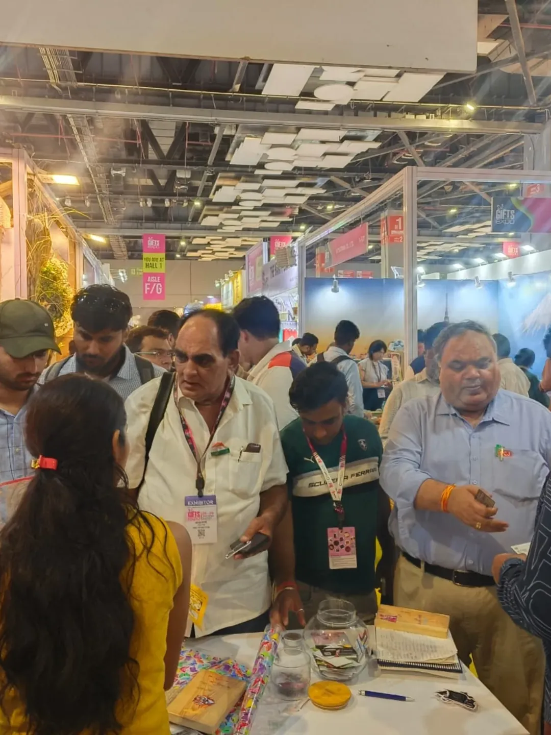 #ExhibitionDiaries#B2BBranding#BusinessExpo#TradeShowIndia#DelhiExhibition#BrandingInProgress#P (2)