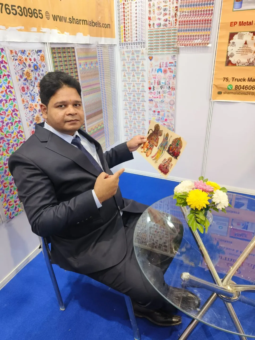 #ExhibitionDiaries#B2BBranding#BusinessExpo#TradeShowIndia#DelhiExhibition#BrandingInProgress#P