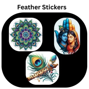 Feather Stickers