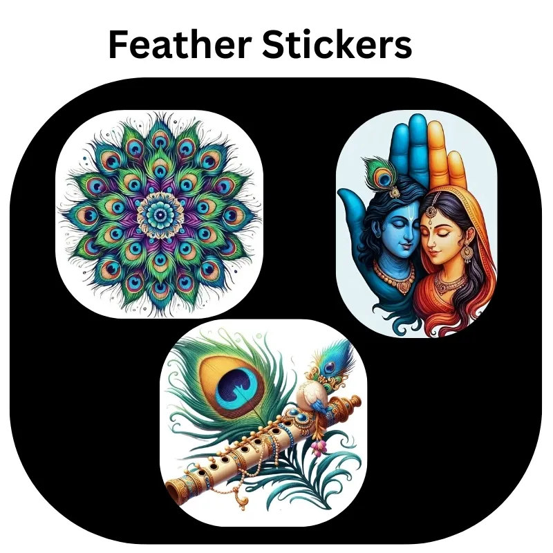 Feather Stickers