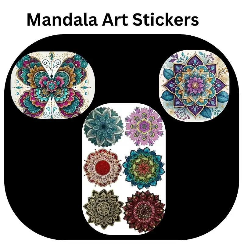 Mandala Art Stickers