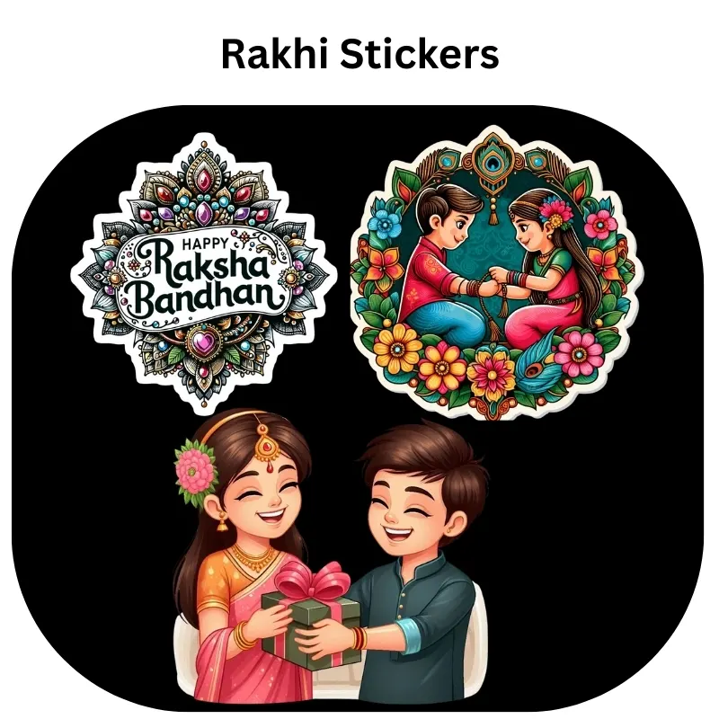 Rakhi Stickers