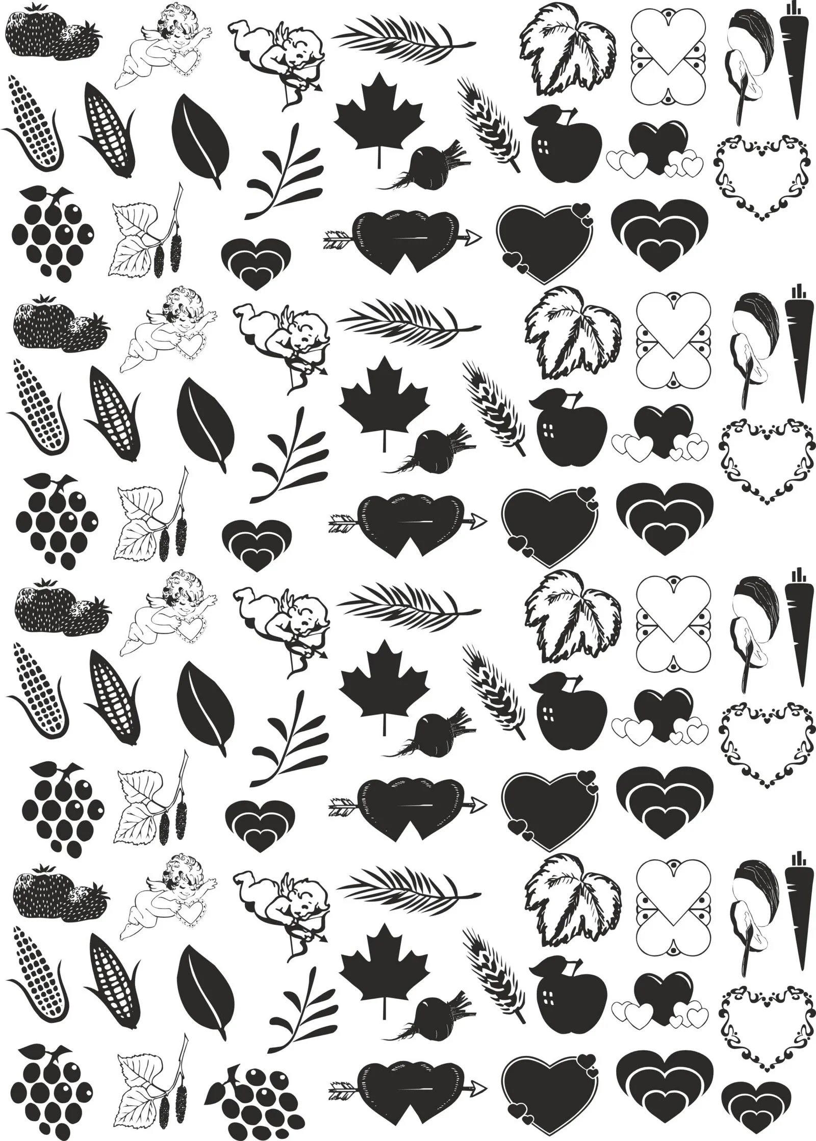 Artistic EP Metallic Labels Or Stickers | Nature & Flower Inspirations Series-3
