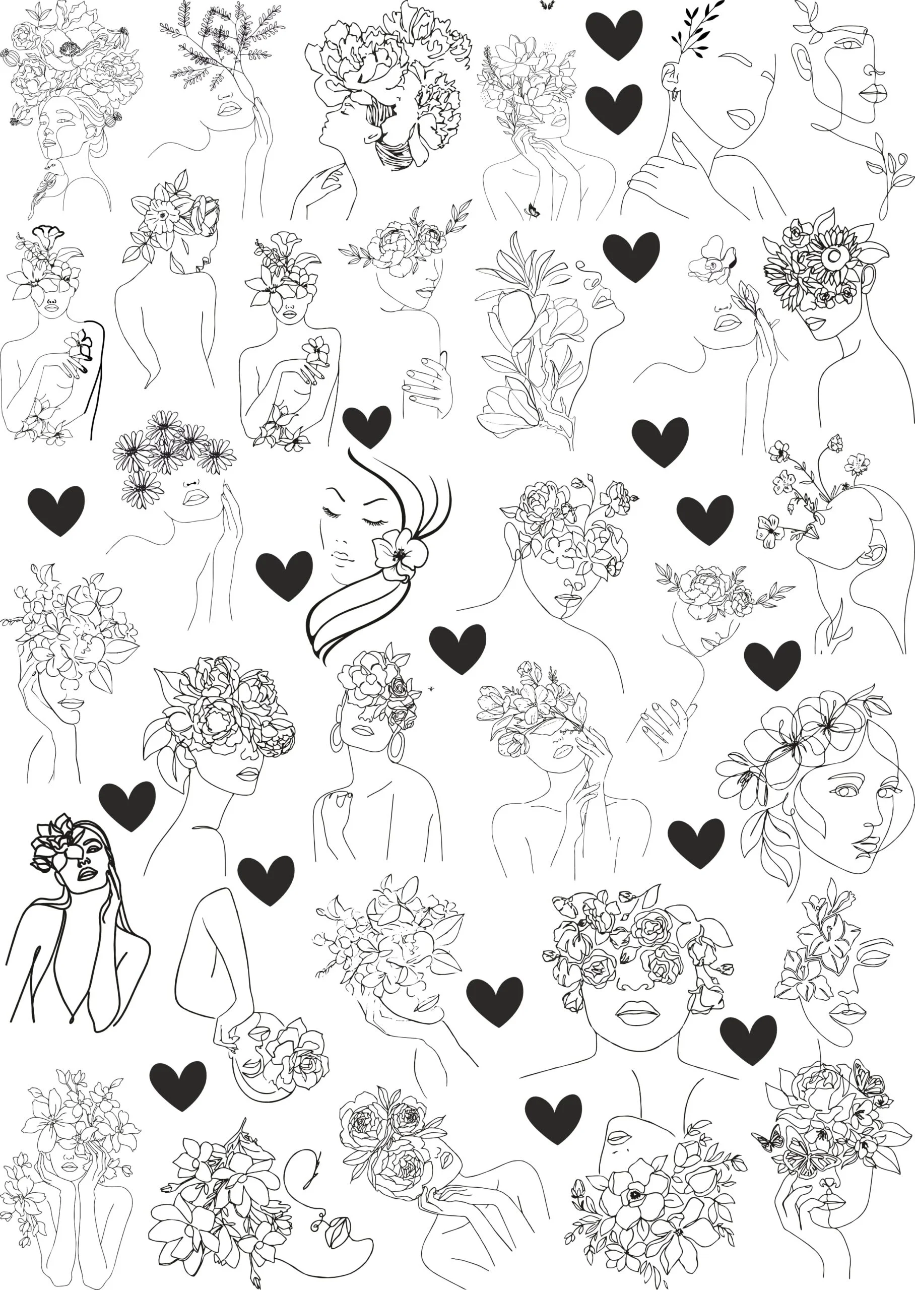 Imperial & Expensive EP Metal Decals Sheet Of Feminine | Fashionable, & Adorable✨🎀