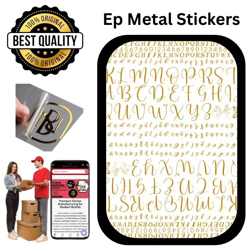 Premium Alphabet stickers